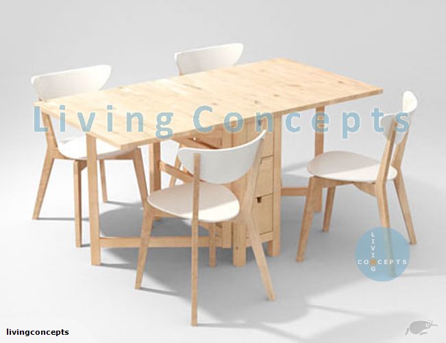 Ikea Norden Dining Table Drop Leaf, Ikea Dining Room Furniture